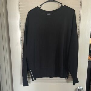 Danskin Women's Classic Black Crew Neck Sweater